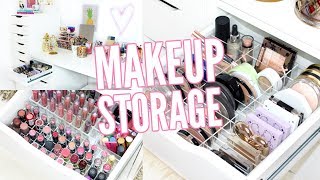 MAKEUP STORAGE FOR IKEA ALEX DRAWERS  TidyUps Unboxing amp Organizing [upl. by Tillo]