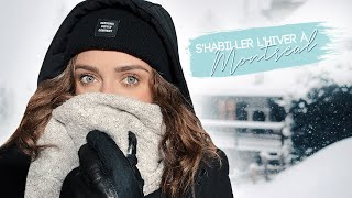 Comment shabiller à MONTRÉAL en HIVER   CAMILLE D [upl. by Nosreip]