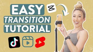 5 EASY INSTAGRAM REELS amp TIKTOK TRANSITIONS  Step by Step Tutorial [upl. by Zapot]