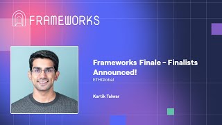 Frameworks 2024  Finale and Finalists Announced [upl. by Ettore]