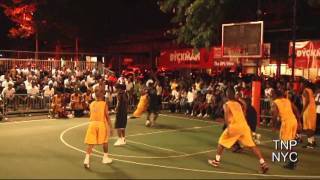 NCAAD1 vs NY STREETBALLAS Dyckman Park Basketball [upl. by Gnil]