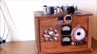 RETRO SUPERHETERODYNE FM RADIO Homemade [upl. by Bury381]