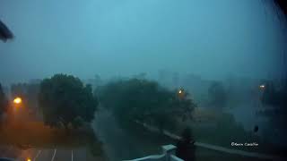 August 10 2020 Iowa Derecho  Timelapse [upl. by Etnoid]