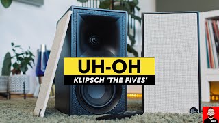 Theres something NOT QUITE RIGHT about KLIPSCHs The Fives [upl. by Eikceb]