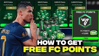 How To Get FREE FC POINTS in FC Mobile 24 [upl. by Laucsap]