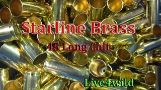 Starline Brass 45 Long Colt [upl. by Kcirde]