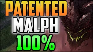 My Patented Malphite Build Gets FREE Wins 100🏅 HIGH DGMHIGH SCALING  League of Legends [upl. by Carmelina]