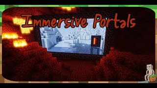 Immersive portal  Edit Minecraft FR [upl. by Lamonica180]