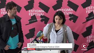 DIRECTO VILLENA Presentación Estigma Festival 2024 [upl. by Eatnad678]