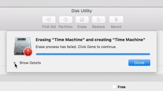 Erase process has failed Click done to continue Disk Utility Error FIX  Mac [upl. by Mechelle105]