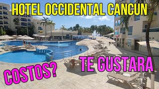 😱😱 HOTEL cancun TODO INCLUIDO  hotel costa cancun occidental  HOTEL con la playa cancun travel [upl. by Giulio871]