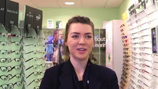 Meet Ellie our optical apprentice  Specsavers [upl. by Enneire648]