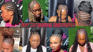 🔥🦋20 Stunning Braids Hairstyles Black Women New And Latest Hairstyles For Fashionable Women [upl. by Anilec]