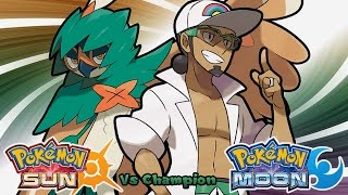 Pokémon Sun amp Moon  Champion Battle Music HQ [upl. by Emmalyn]