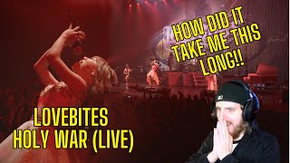 My first taste of LoveBites  Holy war  live at zepp divercity tokyo 2020 [upl. by Maloney750]