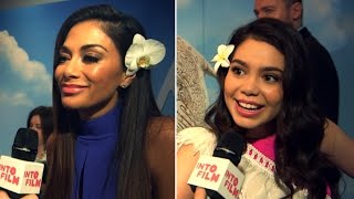 Nicole Scherzinger and Aulii Cravalho  Moana London premiere [upl. by Maje832]