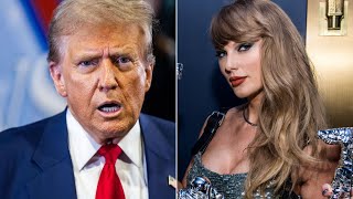 Donald Trump reaguje na deklarację Taylor Swift quotKwestia czasuquot [upl. by Llenet]