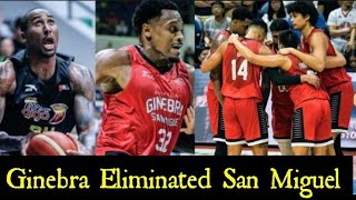 Barangay Ginebra hindi na pinaabot ng Game 7 ang San Miguel [upl. by Lletnahc]