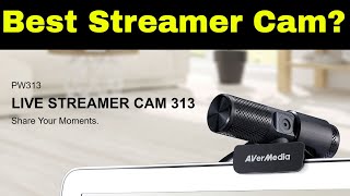 Best Webcam for streamers AverMedia Live Streamer CAM 313  PW313 [upl. by Wahlstrom]