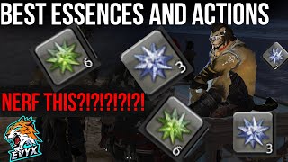 BEST LOST ACTIONS AND ESSENCES COMBOS Grind FAST [upl. by Wood499]