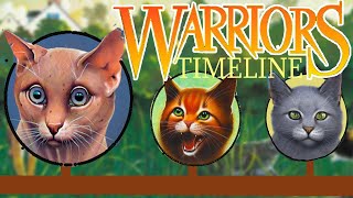 The COMPLETE Warrior Cats Timeline 2024 [upl. by Zetes]