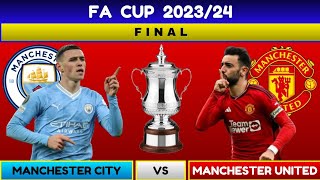 FA CUP FIXTURES Today  FA Cup Final  Man City vs Man united [upl. by Huai]