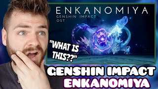 First Time Hearing Enkanomiya Battle Music  All Versions  GENSHIN IMPACT OST  REACTION [upl. by Suellen]