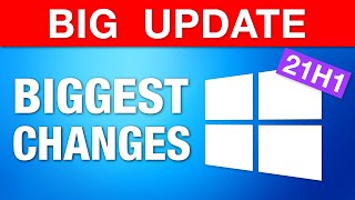 Windows 10 Major quotMay Updatequot  Biggest Changes 21H1 [upl. by Verney]