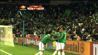 Sudáfrica 2010 Gol Cuauhtémoc Blanco  Francia Vs México [upl. by Wahl669]