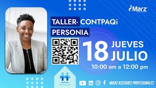 Tutorial de CONTPAQi Personia por iMARZ 18Julio2024 [upl. by Fanni]