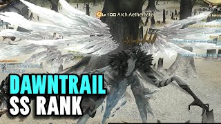 FFXIV  Dawntrail SS Rank Hunt  Violent Destruction highlights [upl. by Baram733]