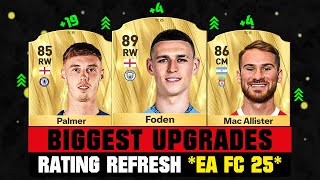 FIFA 25  BIGGEST PREMIER LEAGUE RATING UPGRADES EA FC 25 😱🔥 ft Foden Palmer Mac Allister… [upl. by Gerrie]