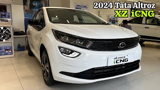 Tata Altroz XZ i CNG Gajab Ki Mileage ❤️ Tata Altroz 2024 [upl. by Natsreik]