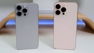 iPhone 16 Pro Max vs iPhone 15 Pro Max  Battery Speed and Camera Test [upl. by Ariik417]