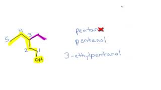 Naming Alcohols [upl. by Aenej783]