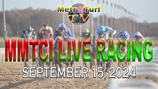 15 September 2024  Philippines Horse Racing Live  Metro Manila Turf Club Inc [upl. by Col]