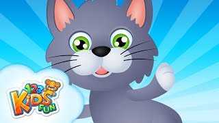 Gatito Chillon  Canciones en español para niños ♫Melodías para bebés♫  Spanish songs for kids [upl. by Novyat]