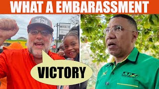 SHAME Mark Golding DANCE Too Soon Andrew Holness SCARED After Close RACE Silk Boss IS A WASTE [upl. by Gussi]