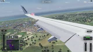 RYANAIR LANDING VERY HARD LANDING [upl. by Iggam224]