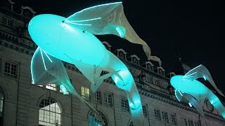 Lumiere London famous light festival and art installations [upl. by Enilekcaj801]