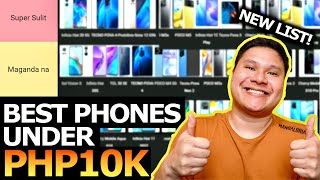 Top Smartphones Under PHP10K Tier List 2022 Updated [upl. by Llerol]