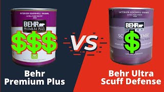 Behr Premium Plus vs Behr Ultra Is a Pricier Paint Worth it [upl. by Cosenza]