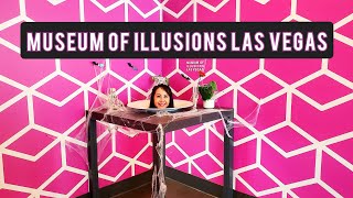 Inside the NEW Museum of Illusions LAS VEGAS [upl. by Ahsiri777]