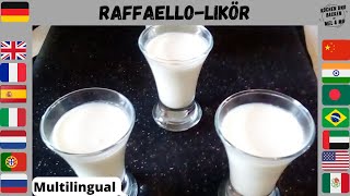 🍸 RAFFAELLOLIKÖR 🍸 lecker ✔️ selbstgemacht 🌺 Mel amp Mo´s Drinking Blog 🌺 [upl. by Metsky]