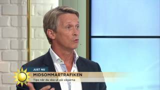 Midsommartrafiken  Så undviker du stoppen i helgen  Nyhetsmorgon TV4 [upl. by Kroy]