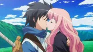 Zero no Tsukaima Op 1 First Kiss [upl. by Nuoras]