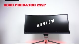 Acer Predator Z35P Monitor Review [upl. by Uni54]