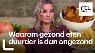 Dit is waarom gezond eten duurder is dan ongezond eten  RTL NIEUWS [upl. by Anitnahs]