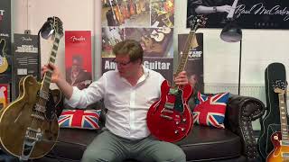 Epiphone ES339 Cherry Vs Gretsch G2622T Streamliner  Rimmers Music  Which One To Buy [upl. by Hartill]