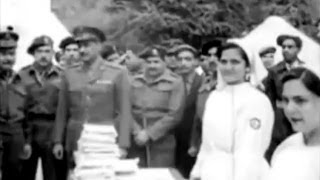 زيارة جمال عبد الناصر وقادة الثورة الى محافظة قنا 1954 [upl. by Cinimmod]